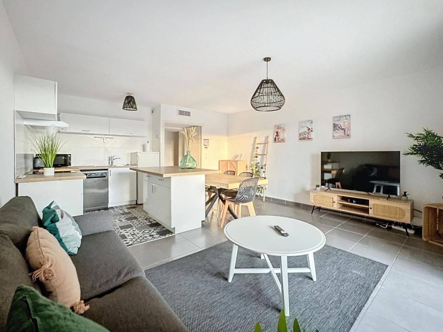 Appartement App Le Golf T3 Terrasse Wifi Pkg à Béziers Extérieur photo